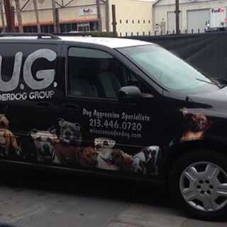 Vehicle Graphics_Vehicle Wrap Mission Underdog Group (MUG)_LA, California 