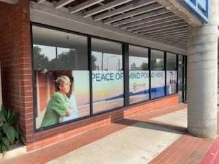 Storefront Perforated Window Graphics