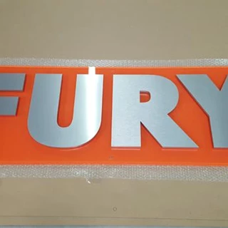 fury los angeles custom brushed aluminum acrylic digitally printed sign.jpg