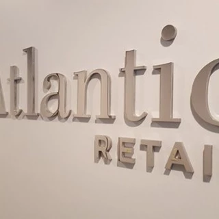 reflective 3d dimensional sign interior logo direct mount installation atlantic retail los angeles LA.jpg